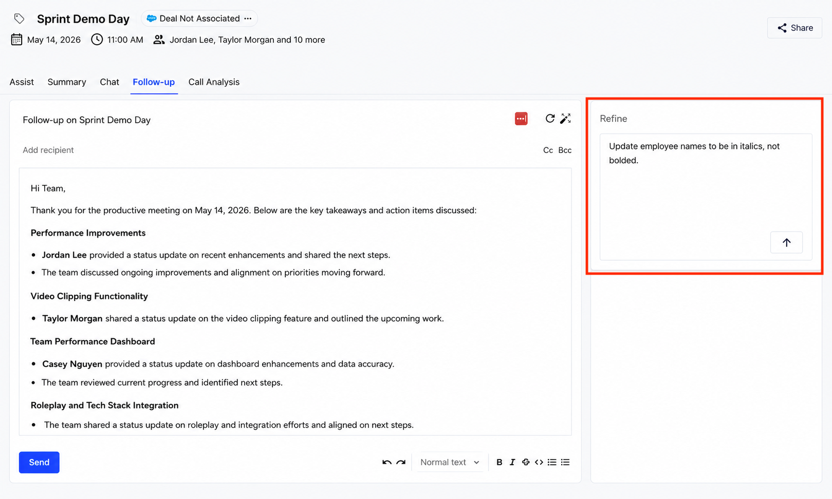 Add new instructions